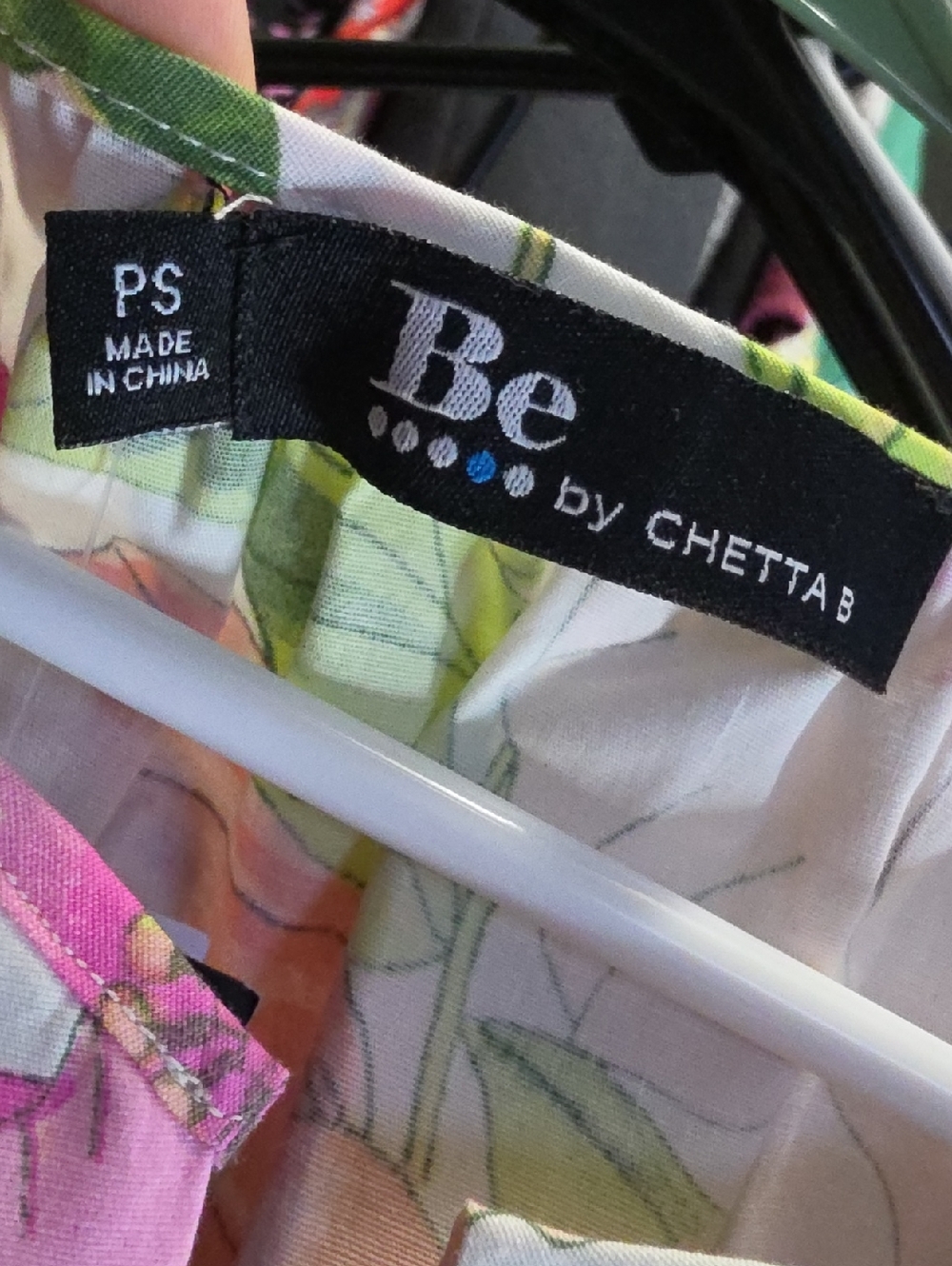 Be By Chetta B Pink Floral Dress - Picture 4 of 6